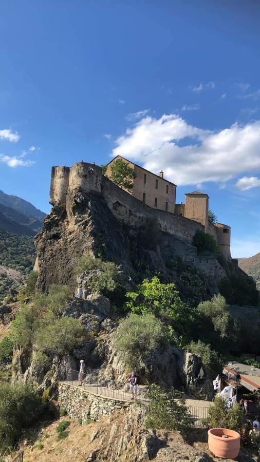 Agreable Appartement F3 Climatise Corte  Bagian luar foto